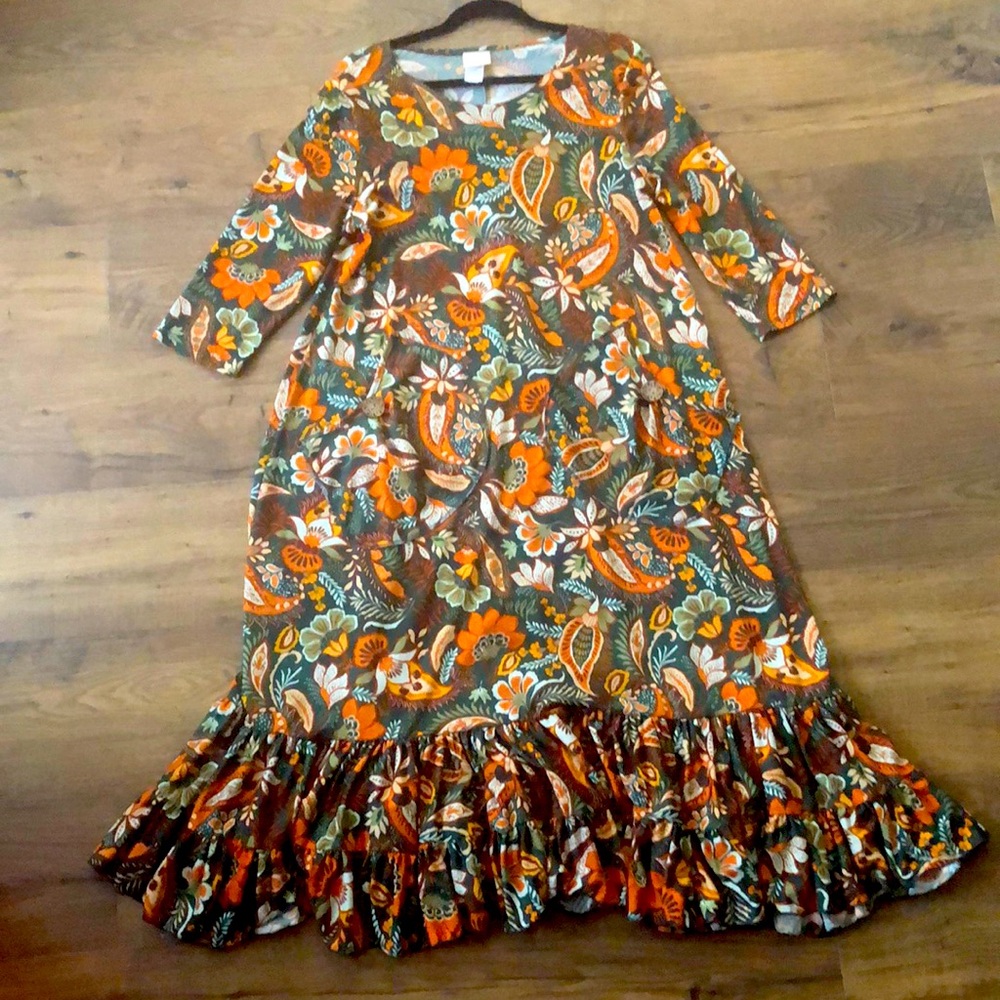 Zadie B’s dress size medium.